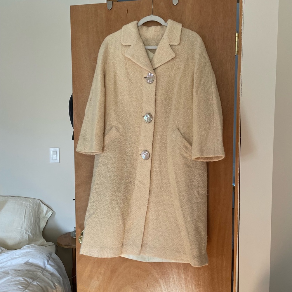 Vintage Early 1960s Union Made Coat